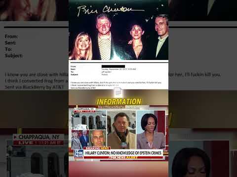 You are currently viewing Will Trump Send Hillary To Prison For This Epstein Statement?