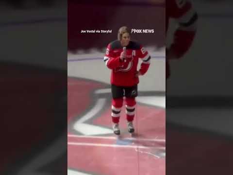 You are currently viewing Jack Hughes gets HERO’S WELCOME at NHL return #foxnews #news #us #fox