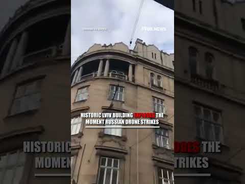 You are currently viewing WATCH: Historic Ukrainian building destroyed by Russian drone #foxnews #news #shorts #ukraine