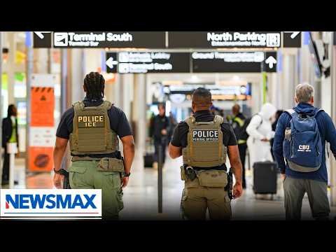 You are currently viewing Travelers at ease by presence of ICE agents at airports | The Right Squad