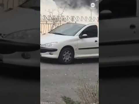 You are currently viewing Eyewitness video shows airstrike on Tehran