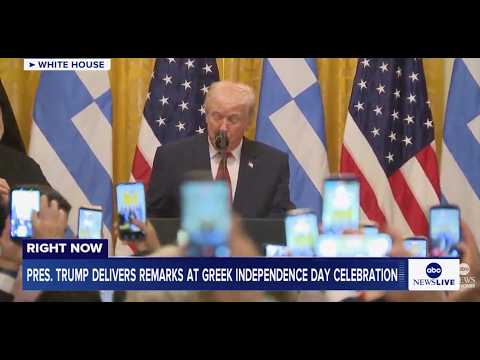 You are currently viewing President Trump delivers remarks at Greek Independence Day Celebration at the White House: LIVE