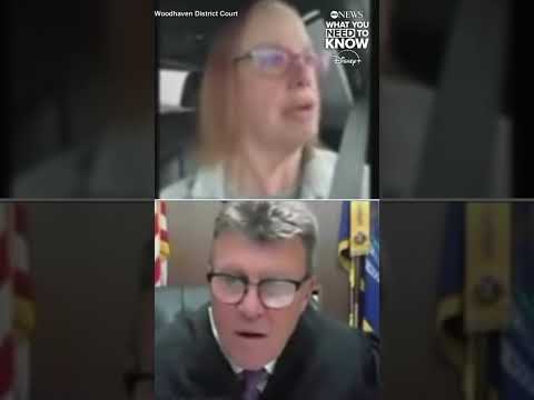 You are currently viewing Judge scolds woman for appearing virtually in court while driving