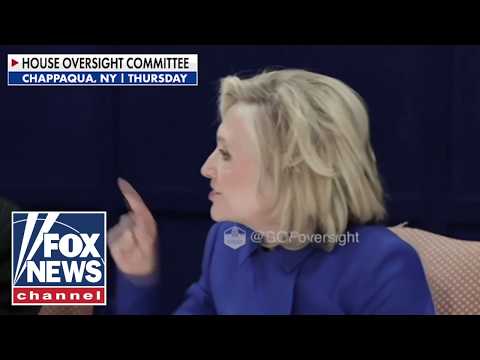 Read more about the article WATCH: Hillary Clinton ERUPTS during Epstein probe: ‘I am DONE!’