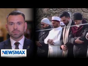 Read more about the article Jack Posobiec reacts to NYC mayor Mamdani holding Muslim prayer service in park