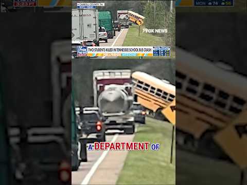 Read more about the article DEADLY school bus crash kills 2 students, injures 7 others #foxnews #news #shorts