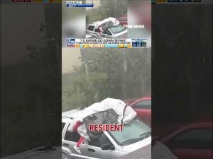 Read more about the article WATCH: Florida man tries to save car during HAILSTORM #foxnews #news #us #fox