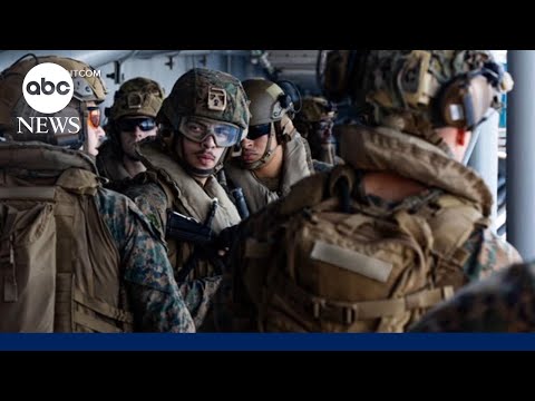 Read more about the article US says 1st ground forces arrived in Middle East