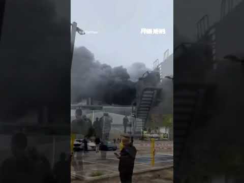 Read more about the article Plume of black smoke seen for miles after MISSLE ATTACK in Israel #foxnews #news #us #fox