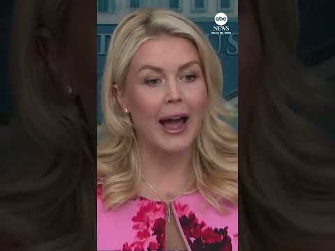 You are currently viewing ABC News’ Rachel Scott presses White House on negotiations with Iran