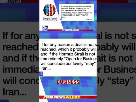 You are currently viewing Watters: Trump issues final warning #shorts #usa #iran #trump #news