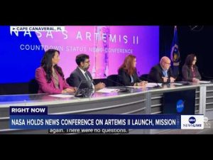 Read more about the article NASA holds news conference on Artemis II launch: LIVE
