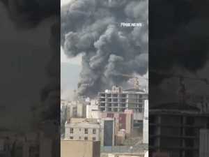 Read more about the article WATCH: Huge explosions in western Tehran as Israel continues striking regime targets