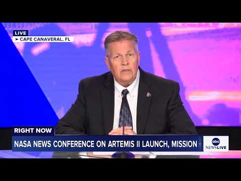 You are currently viewing LIVE: NASA holds news conference on tomorrow’s Artemis II launch