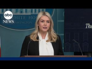 Read more about the article White House press secretary answers questions on operations in Iran