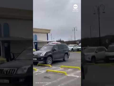 You are currently viewing Eyewitness video captures drone attack on Azerbaijan airport