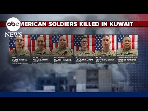 You are currently viewing 6 fallen American soldiers in Iranian drone strike identified