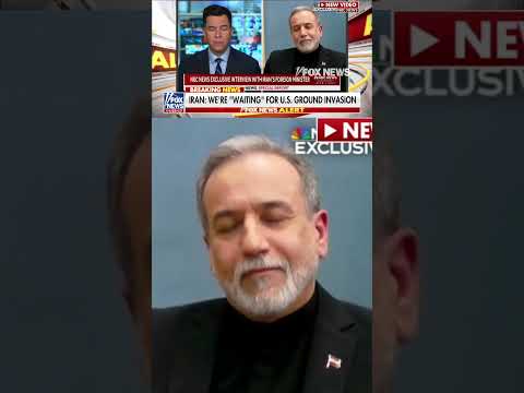 You are currently viewing BREAKING: Iran says it’s ‘WAITING’ for US ground invasion #foxnews #news #us #fox