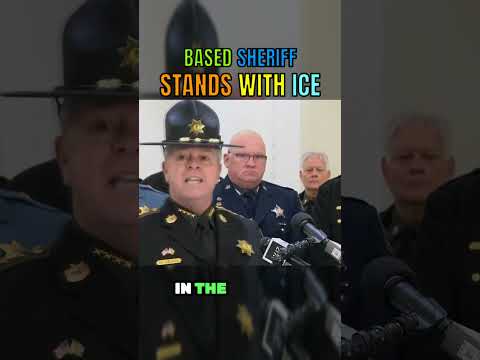Read more about the article Based Sheriff Stands With ICE Over Woke Tyrants…