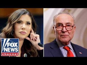 Read more about the article ‘GOOD RIDDANCE’: Schumer reacts to Kristi Noem’s firing