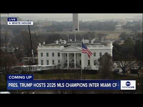 Read more about the article SOON: President Trump welcomes 2025 Major League Soccer Champions Inter Miami CF to the White House