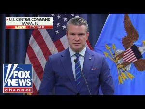 Read more about the article Hegseth gives major update on Iranian conflict