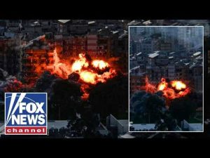 Read more about the article SEE IT: New video shows Israeli strikes hitting Beirut