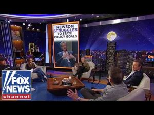 Read more about the article ‘Gutfeld!’ on ‘awkward’ podcasts featuring Gavin Newsom…