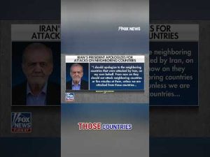 Read more about the article Iranian president APOLOGIZES to neighboring countries #foxnews #news #us #fox