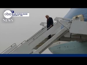 Read more about the article Trump attends dignified transfer of 6 fallen service members killed in Kuwait