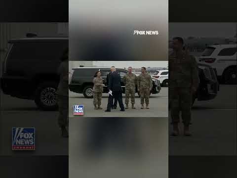 Read more about the article Trump attends solemn transfer for fallen troops lost amid Iran conflict