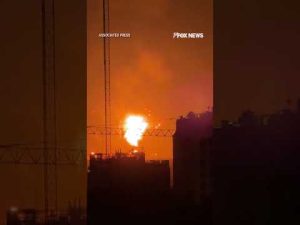 Read more about the article SEE IT: Flames ERUPT over Tehran amid US, Israeli operations #shorts #us #iran #news #world