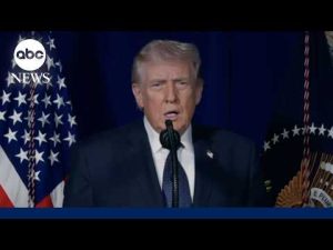 Read more about the article President Trump releases new video statement after Iran strikes