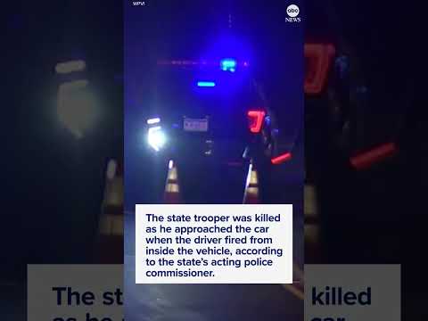 Read more about the article State trooper who was fatally shot died ‘doing what he dedicated his life to,’ Governor Shapiro says