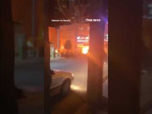 Read more about the article SCORCHED: Street in Tehran erupts in flames after Israeli strikes  #shorts #iran #news #world
