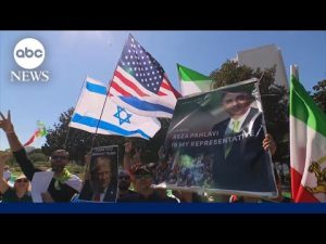 Read more about the article Some protest, others celebrate after U.S. strikes on Iran