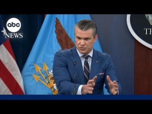 Read more about the article Secretary Hegseth holds news conference on Iran conflict