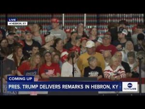 Read more about the article COMING UP: President Trump delivers remarks in Kentucky