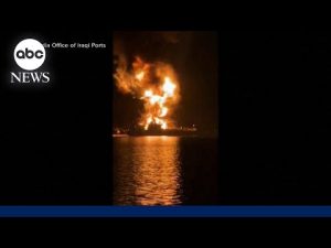 Read more about the article 1 dead, 38 rescued after two tankers struck in Iraqi waters