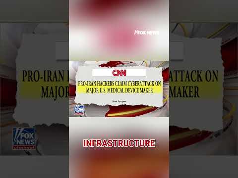 You are currently viewing Pro-Iran hackers target medical device company in cyberattack #shorts #us #foxnews #iran