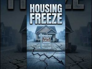 Read more about the article The Housing Market Is Frozen #PeterSchiff #HousingMarket #EconomicCrisis