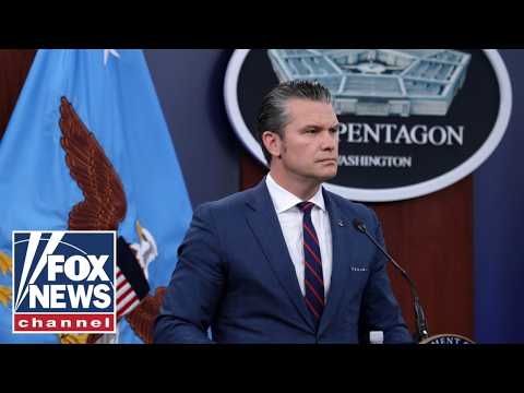 You are currently viewing WATCH LIVE: Hegseth, Gen. Caine hold a press briefing