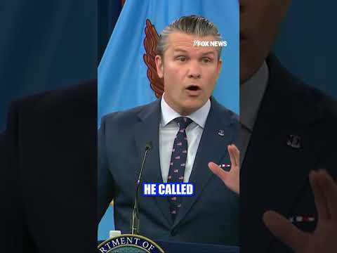 You are currently viewing Hegseth: Iran’s new ayatollah ‘wounded and likely disfigured’ #shorts