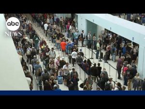 Read more about the article Spring break travel surge strains TSA officers going without pay