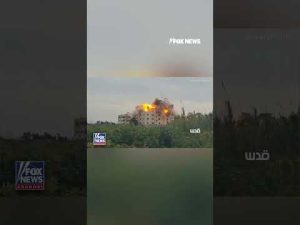 Read more about the article WATCH: IDF hits Hezbollah site in South Lebanon