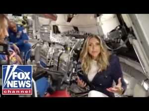 Read more about the article WATCH: Artemis II crew gives Lara Trump a tour of the Orion spacecraft