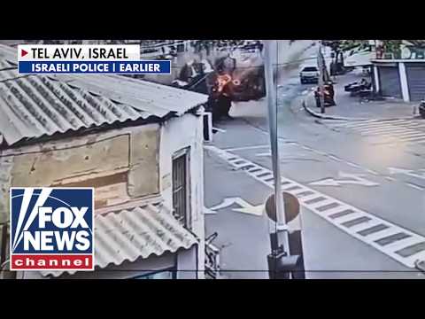 Read more about the article NEW video: Iranian cluster bomb EXPLODES in Tel Aviv
