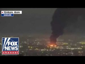 Read more about the article OVERNIGHT: Tehran up in FLAMES as Israel, Iran trade missile strikes
