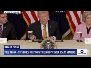 Read more about the article President Trump holds a news conference ahead of the Kennedy Center board meeting: LIVE