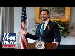 Read more about the article WATCH LIVE: VP Vance hosts the Taoiseach of Ireland for St Patrick’s Day breakfast